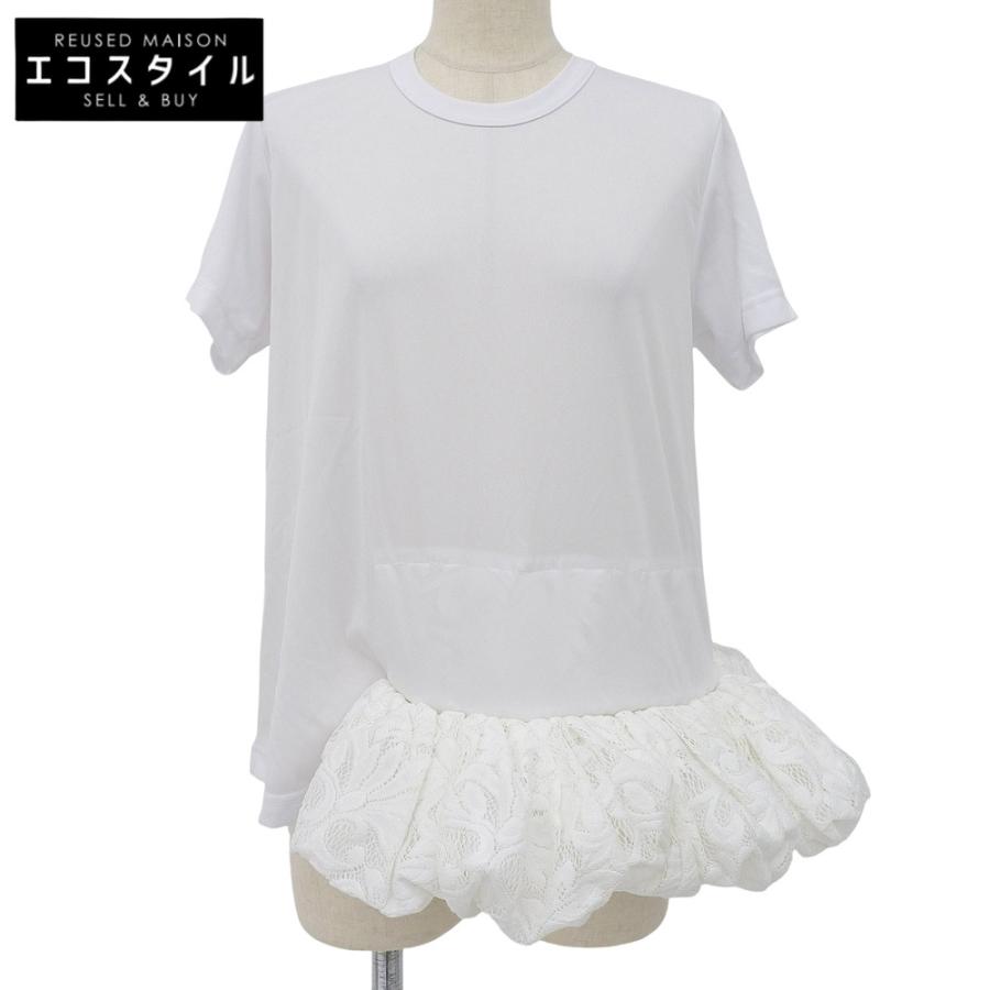 新品同様 COMME des GARCONS コムデギャルソン レースペプラム 