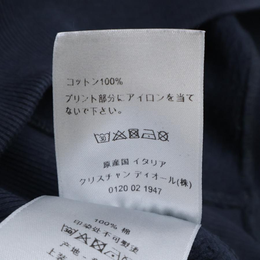 DIOR ディオール ネイビー 043J655A0531 アトリエ コットン スウェット
