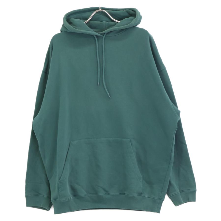 BALENCIAGA（バレンシアガ） グリーン 570811 バックロゴ パーカー