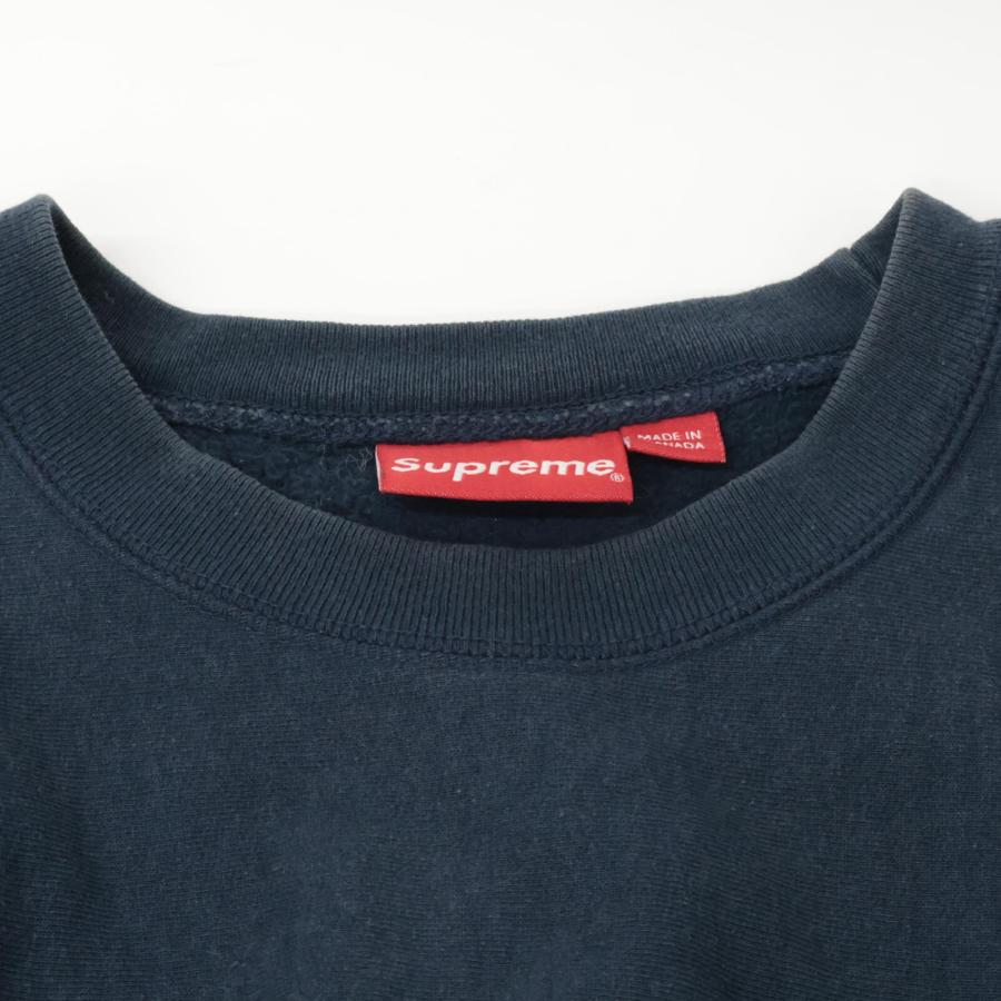 Supreme ネイビー トレーナー Supreme シュプリームトレーナーTシャツ紺