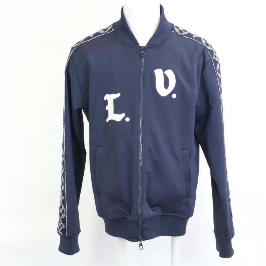 新品未使用 LOUIS VUITTON アームロゴ トラックジャケット ブルゾン 美品/国内正規/24年 LOUIS VUITTON ルイヴィトン RM241MQ ZSC HQY45W