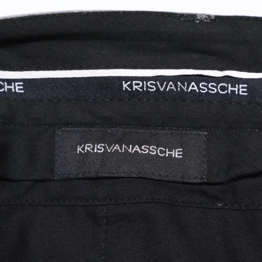 KRISVANASSCHE クリスヴァンアッシュ グレー スラックス カーゴパンツ  
