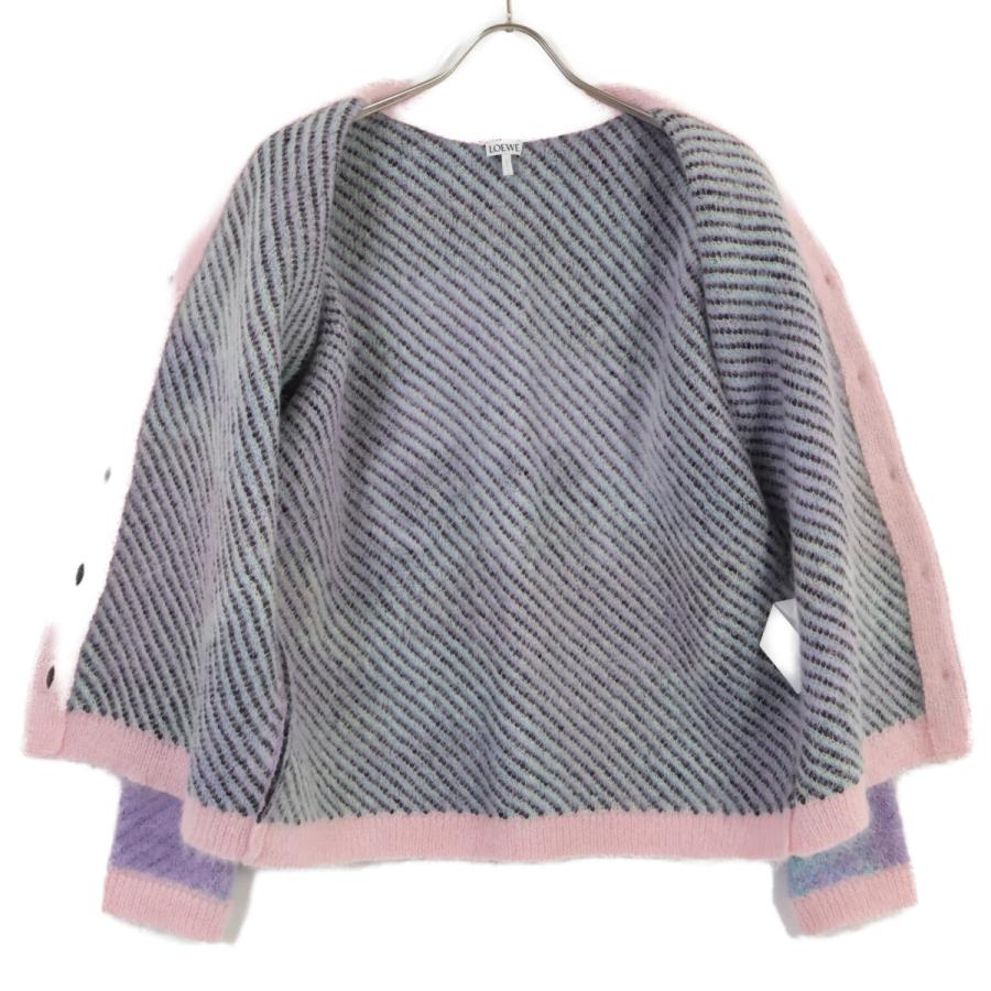 LOEWE（ロエベ） 22SS マルチカラー ユニコーン モヘアカーディガン