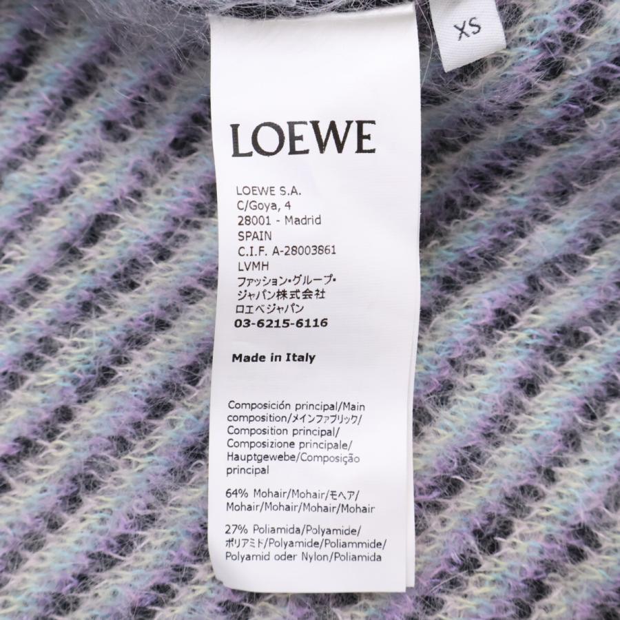 LOEWE（ロエベ） 22SS マルチカラー ユニコーン モヘアカーディガン