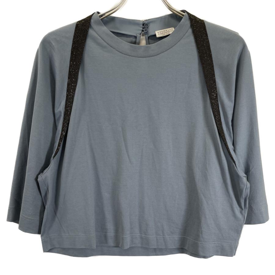 BRUNELLO CUCINELLI ブルネロクチネリ ライトブルー クロップド