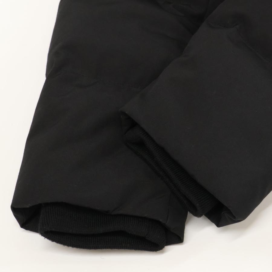 カールラガーフェルド F ウール ピーコート オーバーサイズ ブラック KARL LAGERFELD カール ラガーフェルド ファー付き ダウンコート