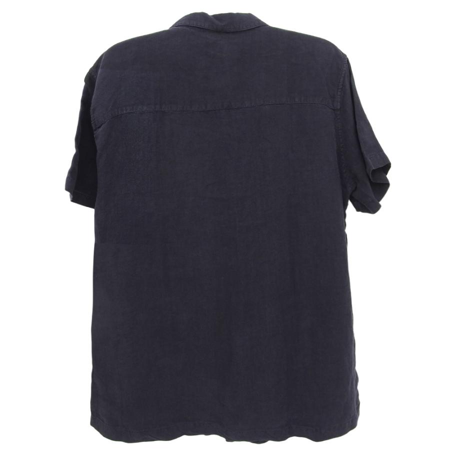 新品同様 A.P.C. アーペーセー ×JJJJOUND リネン シャツ トップス メンズ ネイビー XLの画像