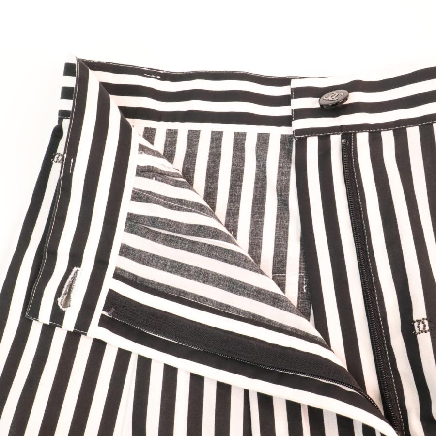 CHANEL スポーツライン ジップアップワンピース ココマーク ストライプ CHANEL（シャネル） 美品 国内正規 P76233V68306 24M ココビーチ