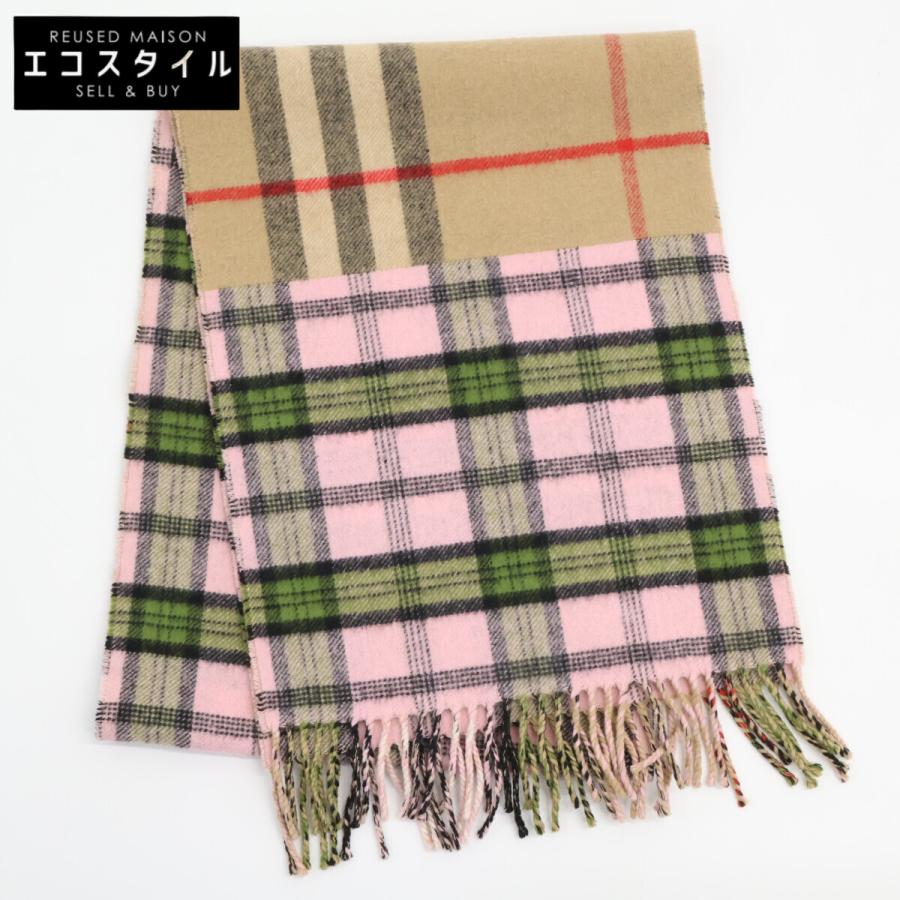 未使用美品保存袋付きバーバリーBurberry's タータンチェック マフラー 保存袋付き未使用美品バーバリーBurberry タータンチェックマフラー
