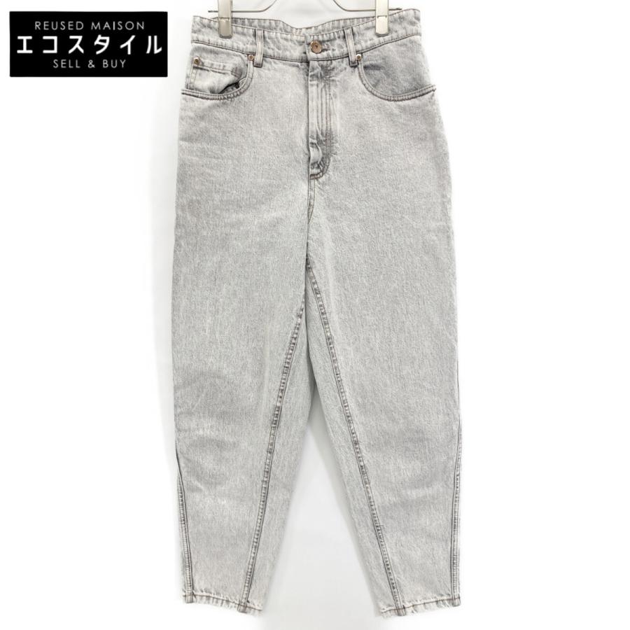 BRUNELLO CUCINELLI ブルネロクチネリ ライトグレー テーパードデニム