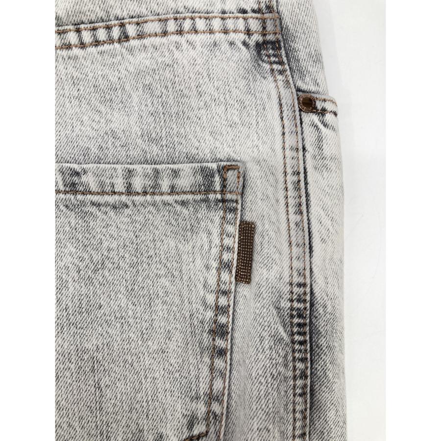 BRUNELLO CUCINELLI ブルネロクチネリ ライトグレー テーパードデニム