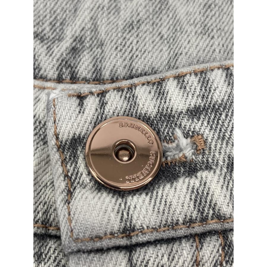BRUNELLO CUCINELLI ブルネロクチネリ ライトグレー テーパードデニム