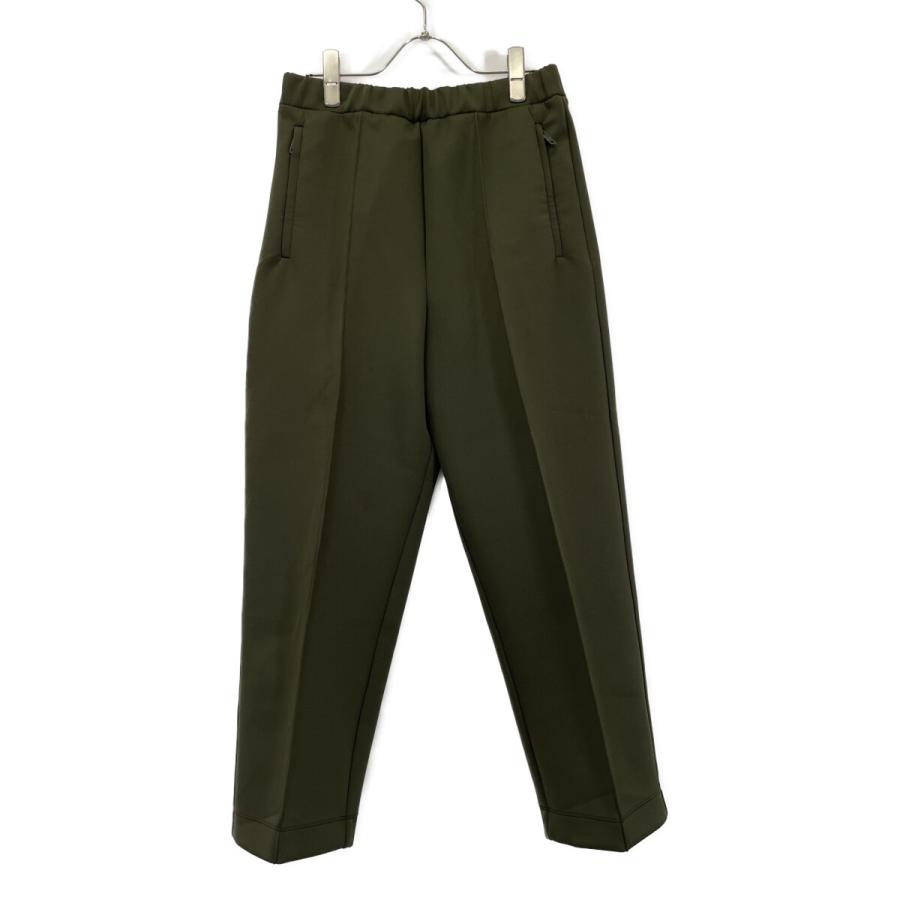PRADA プラダ カーキ ジップデザイン テーパードパンツ カーキ ＸＳ ボトムス ポリエステル レディース 中古_1