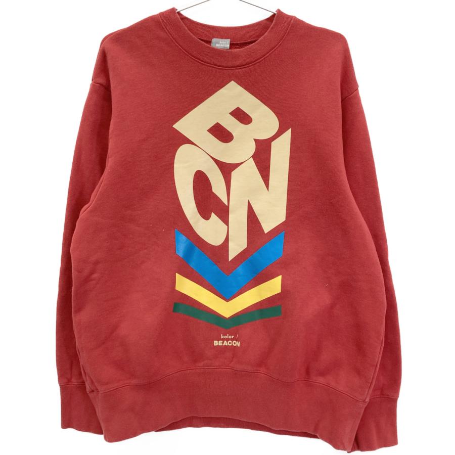 kolor BEACON カラー ビーコン レッド 23WBM-T05233 プリント