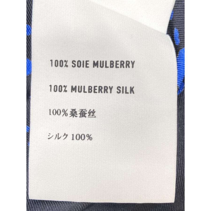 berluti ベルルッティ トップス 38 ブラック／ブルー メンズ berluti ベルルッティ ブラック×ブルー シルク100 ドット柄シャツ