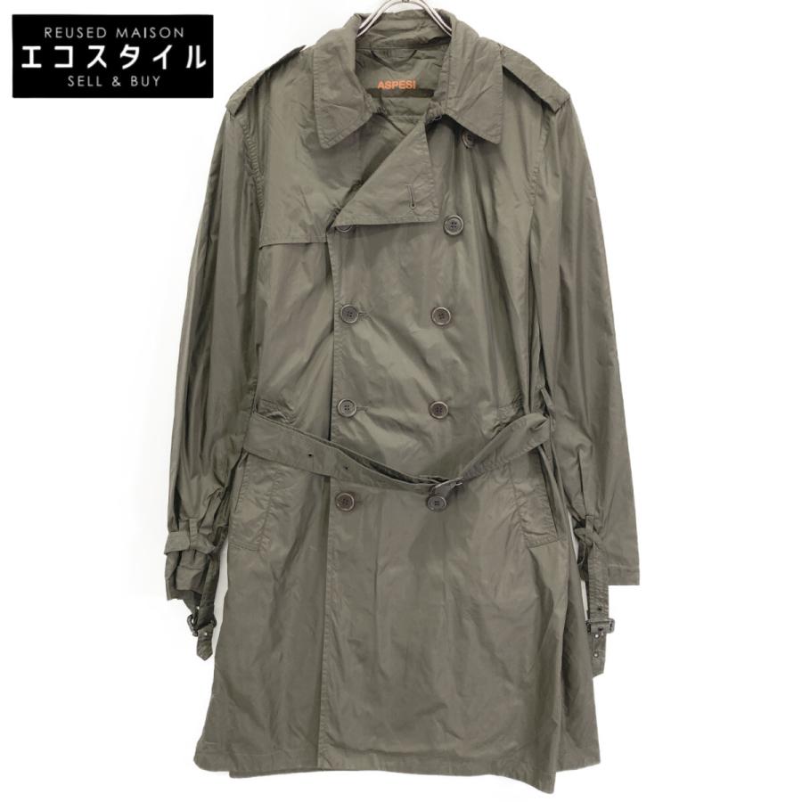 ASPESI（アスペジ） カーキ ナイロントレンチコート カーキ ? コート