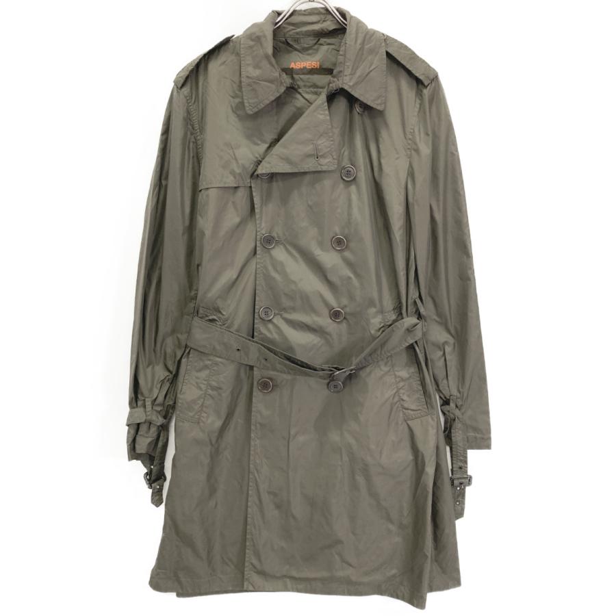 ASPESI（アスペジ） カーキ ナイロントレンチコート カーキ ? コート