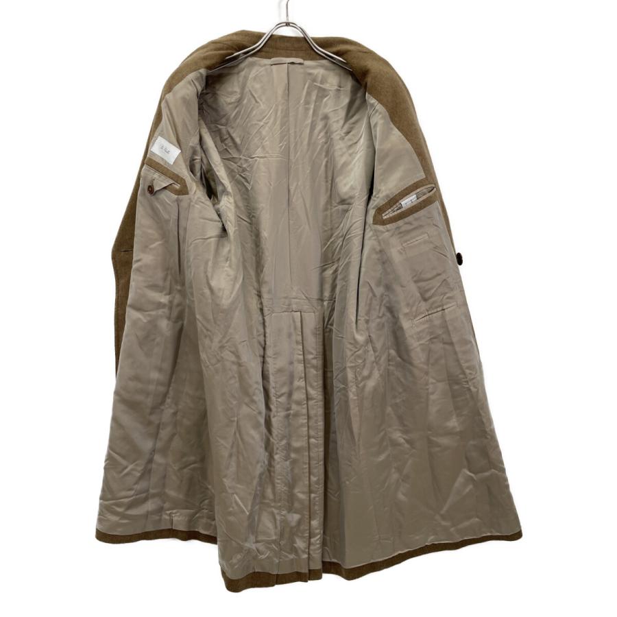 DE PETRILLO デペトリロ ベージュ ウール ダブルブレストポロコート 48