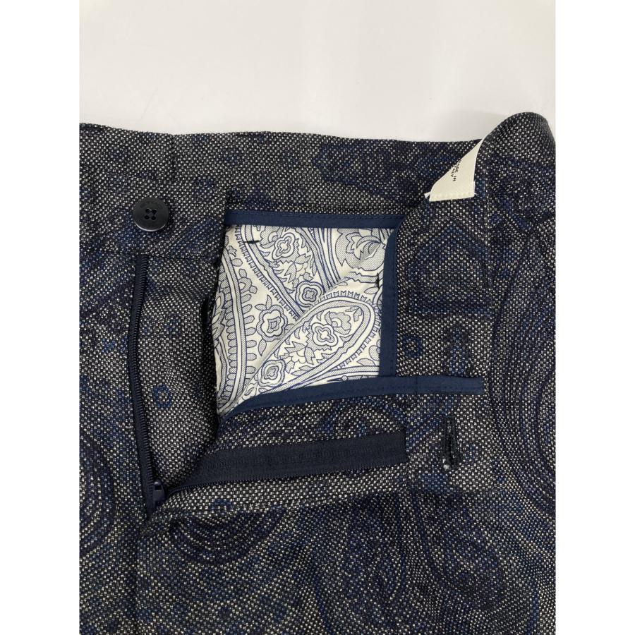 ETRO（エトロ） ネイビー ペイズリー柄 ウール セットアップ ネイビー