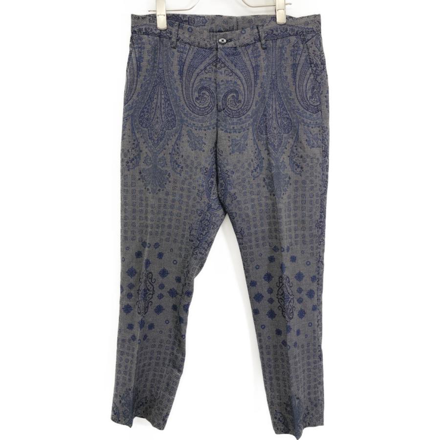 size:50 ETRO ペイズリー 花柄 セットアップ スーツ ジャケット ETRO - エトロ ETRO セットアップ スーツ シングル ペイズリー ウール