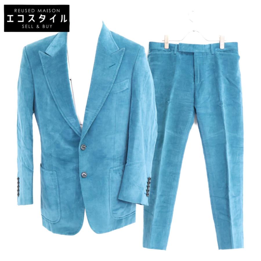 TOM FORD トムフォード 371R72 11SS40/61004E ベロア ピークドラペル