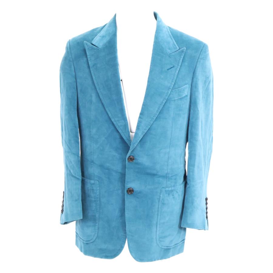 TOM FORD トムフォード 371R72 11SS40/61004E ベロア ピークドラペル