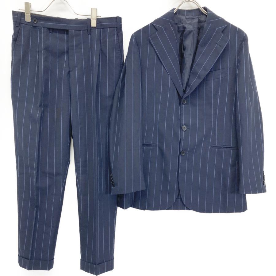 Luca Grassia ルカグラシア ネイビー SALVATORE ENRICO ストライプ