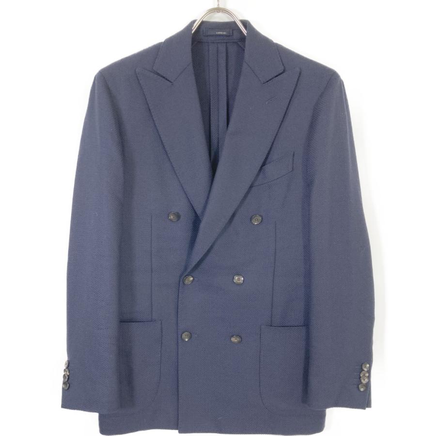 LARDINI（ラルディーニ） ネイビー JN655AQ ダブルブレストジャケット