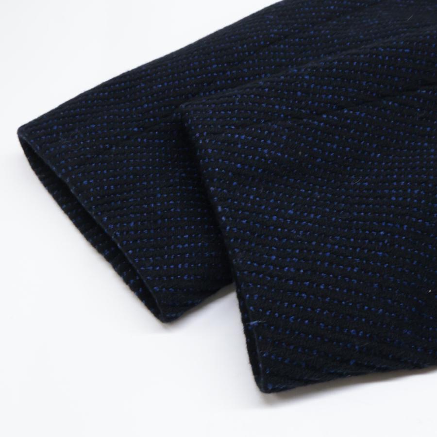 人気モデル✨CHANEL ロングコート　38 ネイビー　シルク コート - コットン & シルク、ネイビーブルー — ファッション | CHANEL