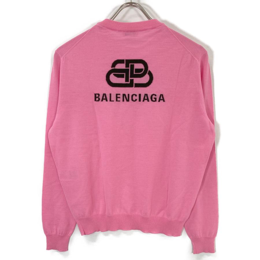 BALENCIAGA（バレンシアガ） ピンク 583093 バックロゴニット ピンク S