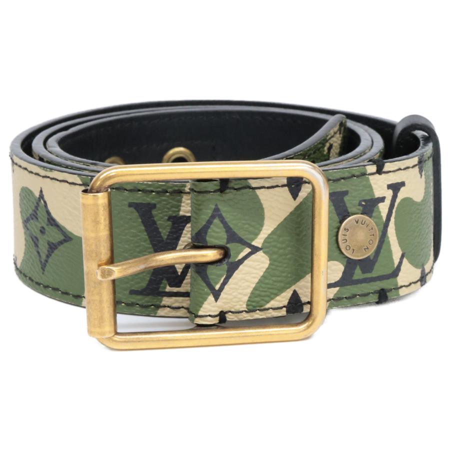 美品 LOUIS VUITTON ルイヴィトン M9646U 村上隆 サンチュール モノ