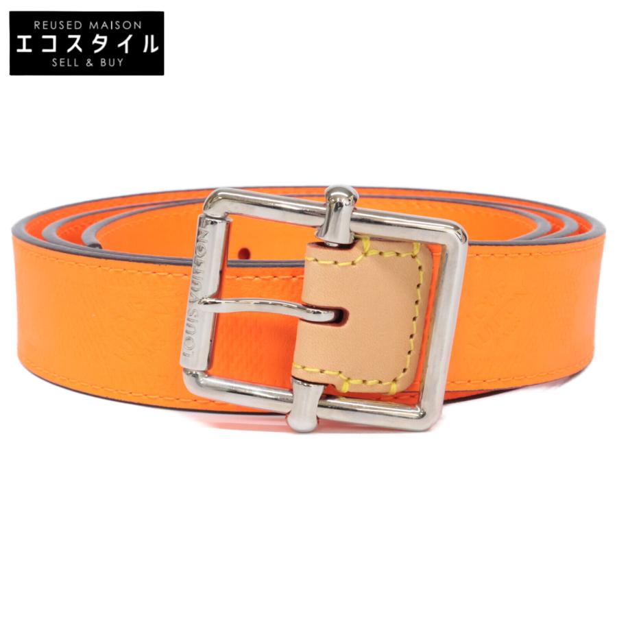 美品 LOUIS VUITTON ルイヴィトン MP104 ダミエアンフィニ ベルト 95