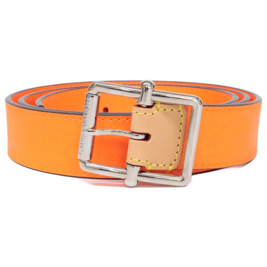 美品 LOUIS VUITTON ルイヴィトン MP104 ダミエアンフィニ ベルト 95