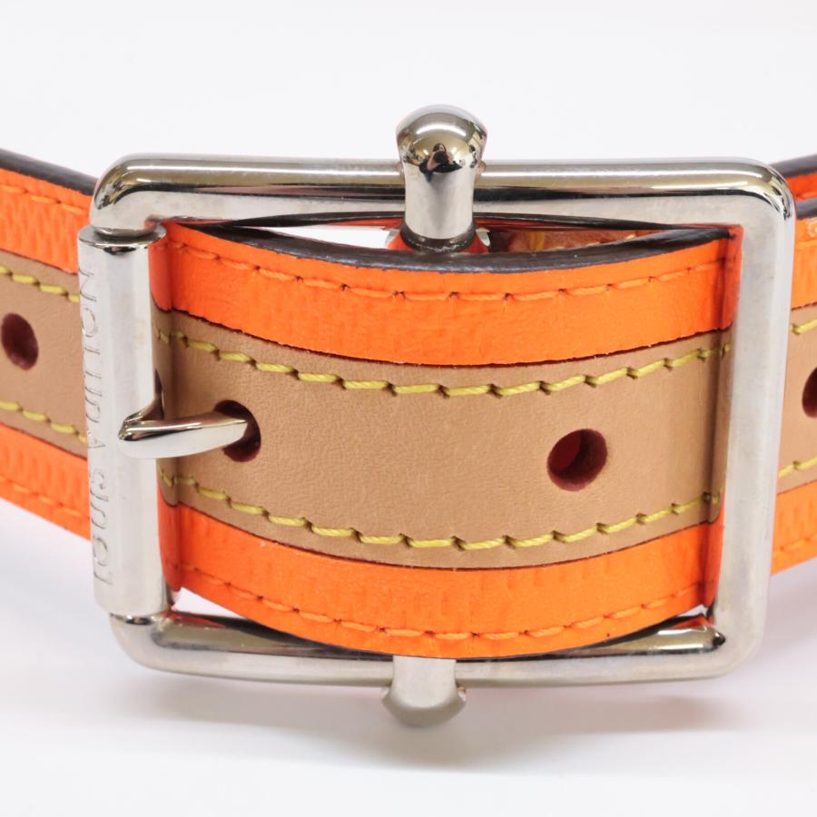 美品 LOUIS VUITTON ルイヴィトン MP104 ダミエアンフィニ ベルト 95