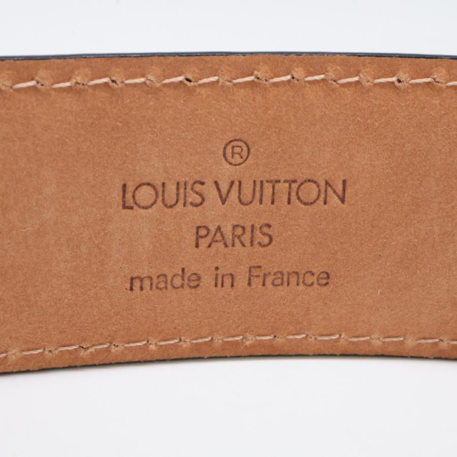 LOUIS VUITTON ルイヴィトン デザイン金具 レザー ベルト 90/36