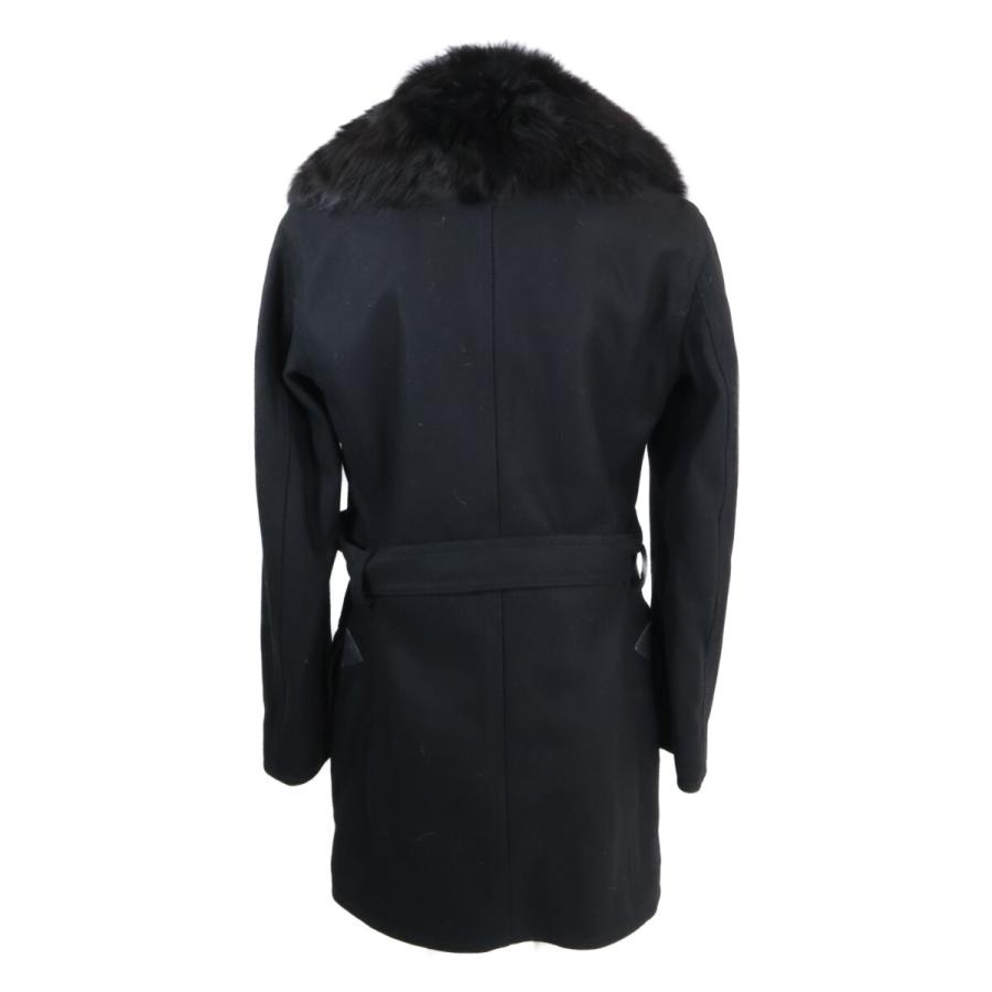 LOUIS VUITTON ブラックロングコート 34 LOUIS VUITTON ブラックロングコート 34 LOUIS VUITTON ブラックロング