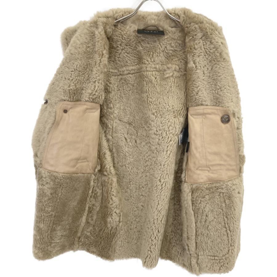 GUCCI（グッチ） ブラウン ラムムートンコート ブラウン 46 コート