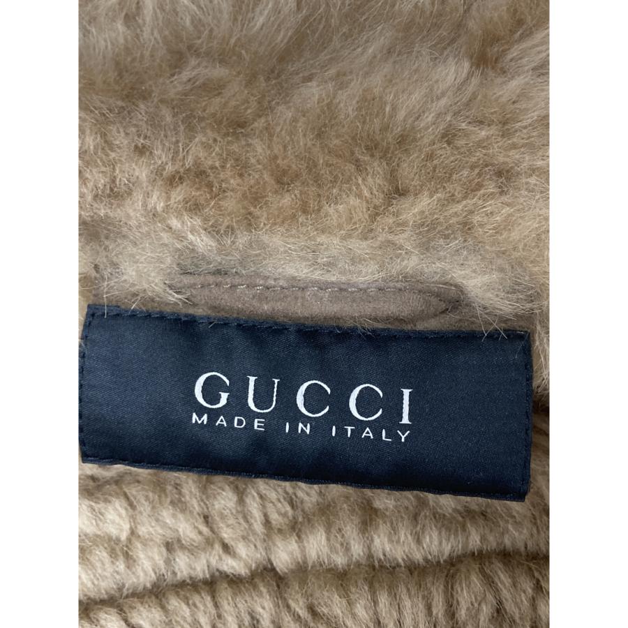GUCCI（グッチ） ブラウン ラムムートンコート ブラウン 46 コート