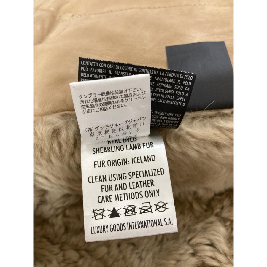 GUCCI（グッチ） ブラウン ラムムートンコート ブラウン 46 コート