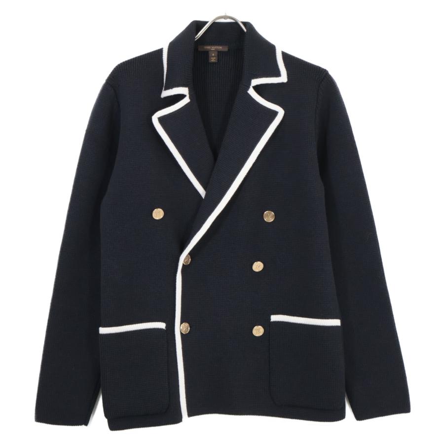 美品✨ ルイヴィトン ジャケット コットン 綿 フランス製 French シルク クリーニング済☆フランス製☆LOUISVUITTONジャケットコットンシルク