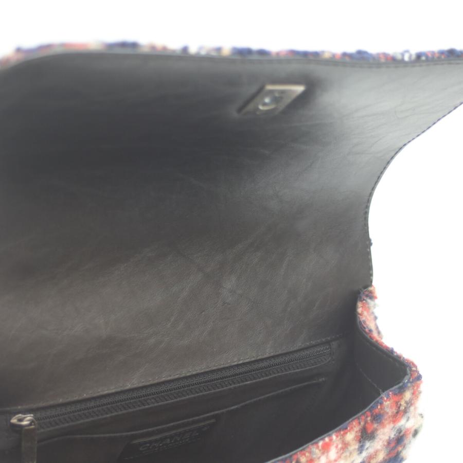 CHANEL シャネル　シングルフラップ ショルダーバッグ　ツィード　ツーウェイ CHANEL（シャネル） 24番台 A57214 トップハンドル ツイードシングル