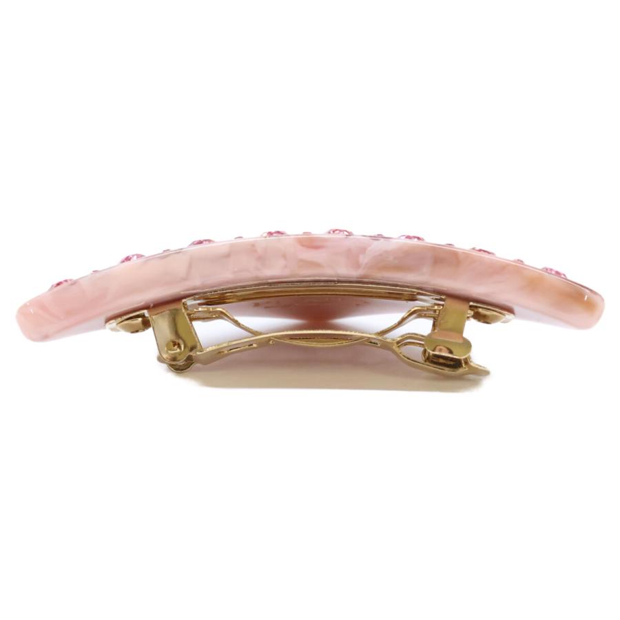 PRADA（プラダ） ラインストーン トライアングル バレッタ ヘア