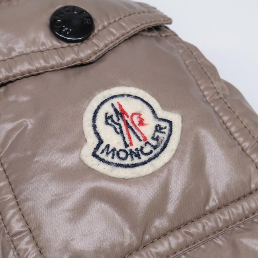 MONCLER モンクレール MEINA ダウンコート レディース0 ベージュ系 MONCLER (モンクレール) シープファー フルジップ ダウンコート