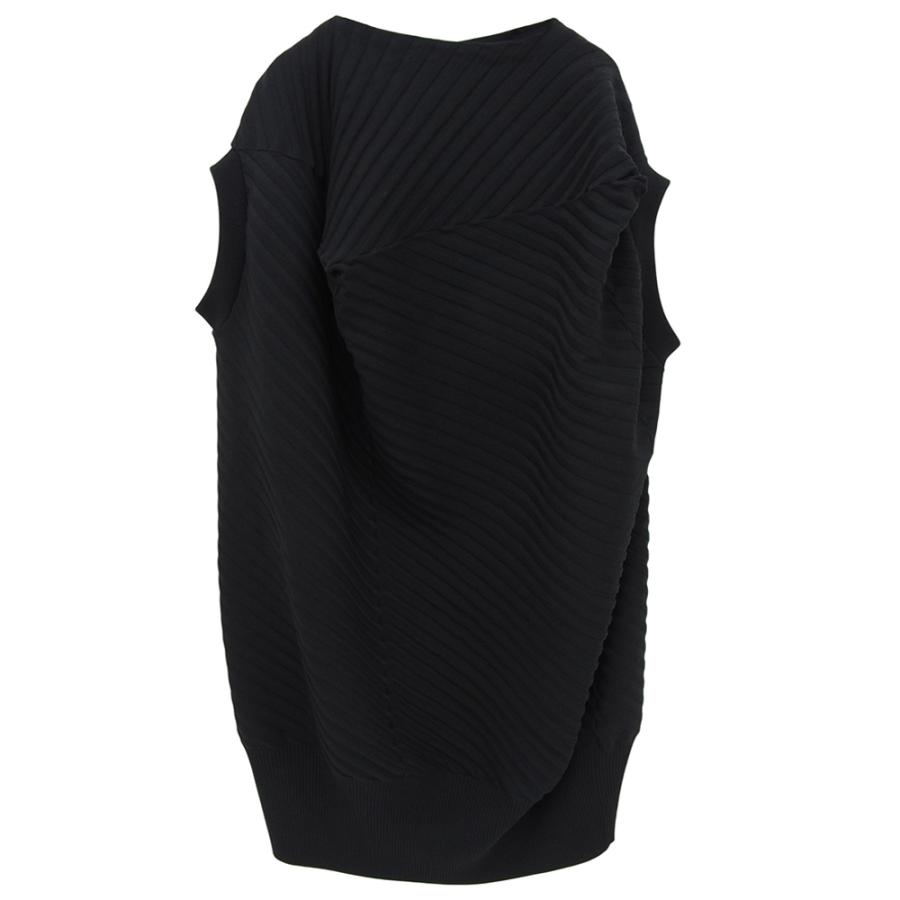 ISSEY MIYAKE イッセイミヤケ 変形立体 ノースリーブ ワンピース 