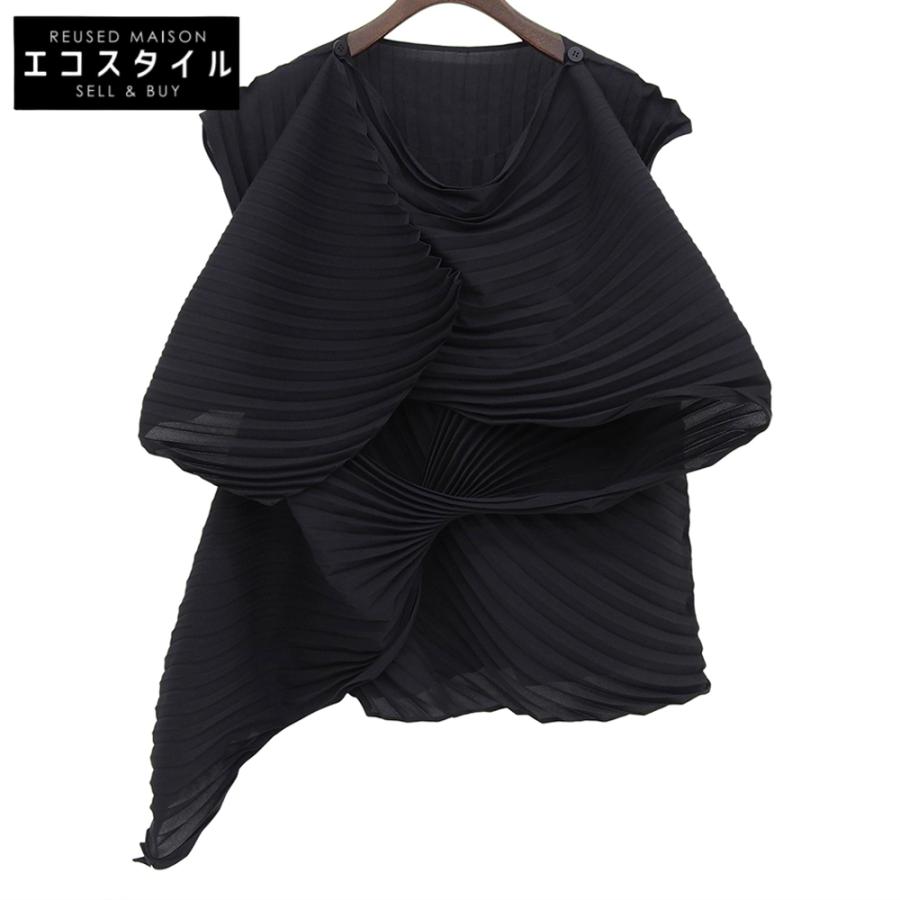 ISSEY MIYAKE（イッセイミヤケ） 美品 変形立体 ノースリーブ トップス
