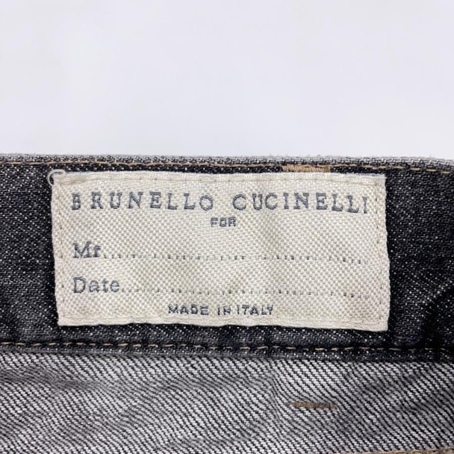 BRUNELLO CUCINELLI ブルネロクチネリ グレー LEISURE FIT デニム