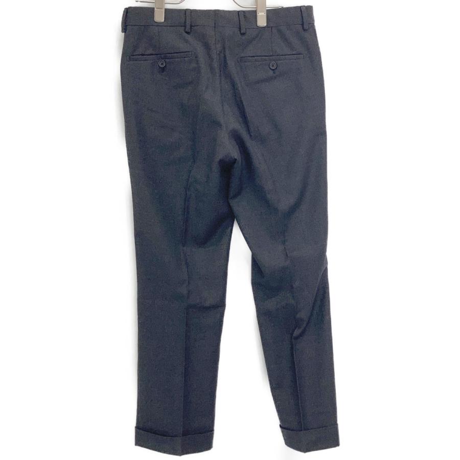 13272✨プラダ スーツ セットアップ ウール100% グレーストライプ 44 PRADA（プラダ） グレー UAF367 ウール 2Bシングル スーツ グレー 44