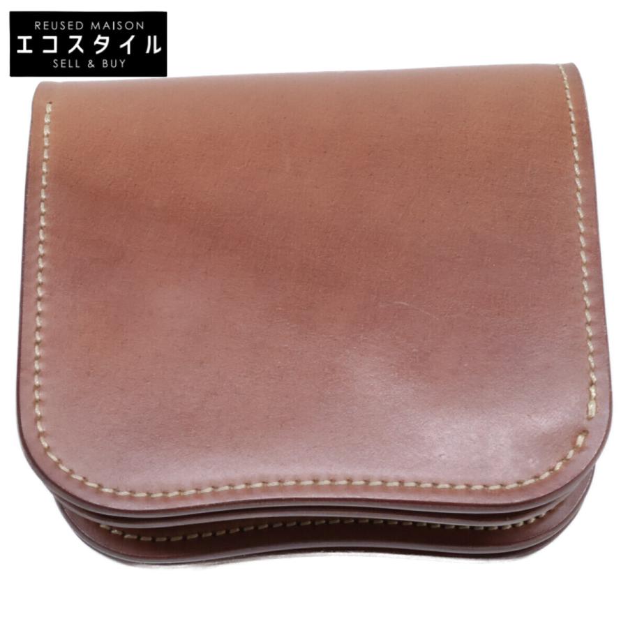 美品 LAST CROPS ラストクロップス SPANKER I シェルコードバン 二