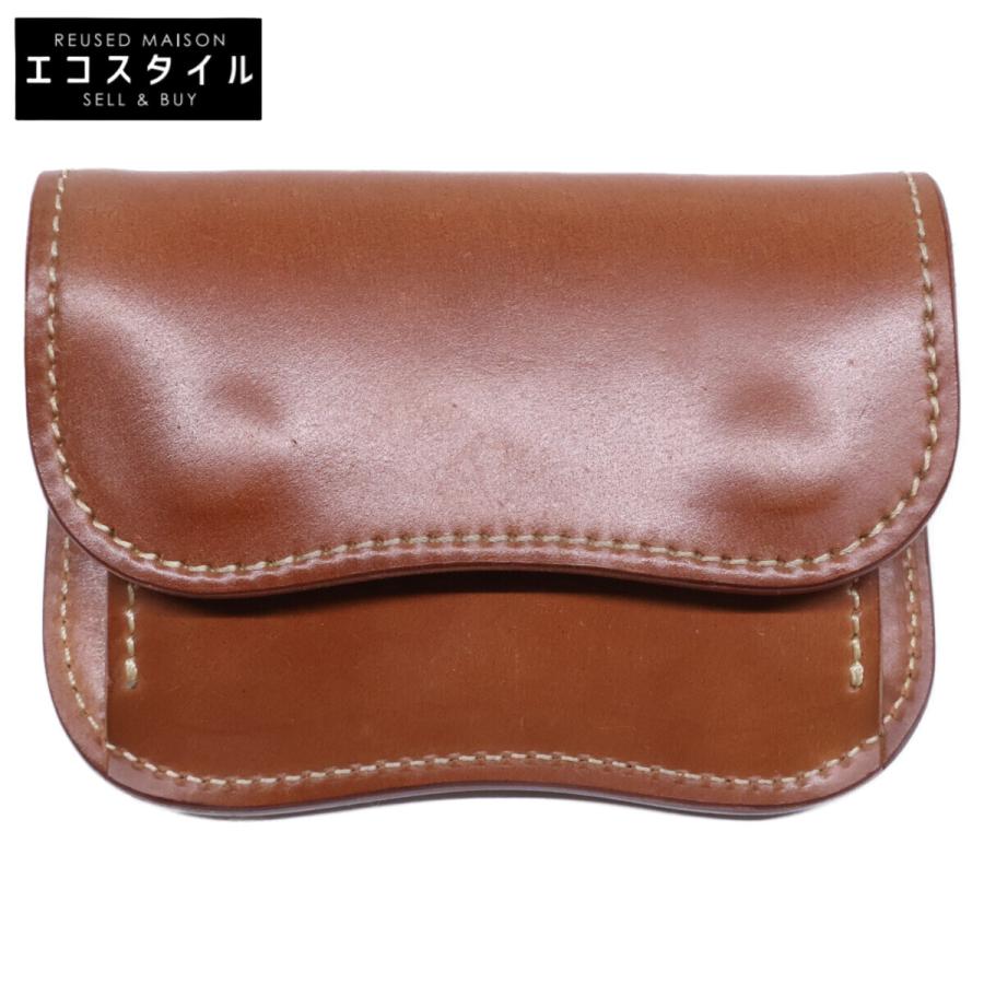 ラストクロップス　タング　シェルコードバン 美品 LAST CROPS ラストクロップス タング シェルコードバン コイン