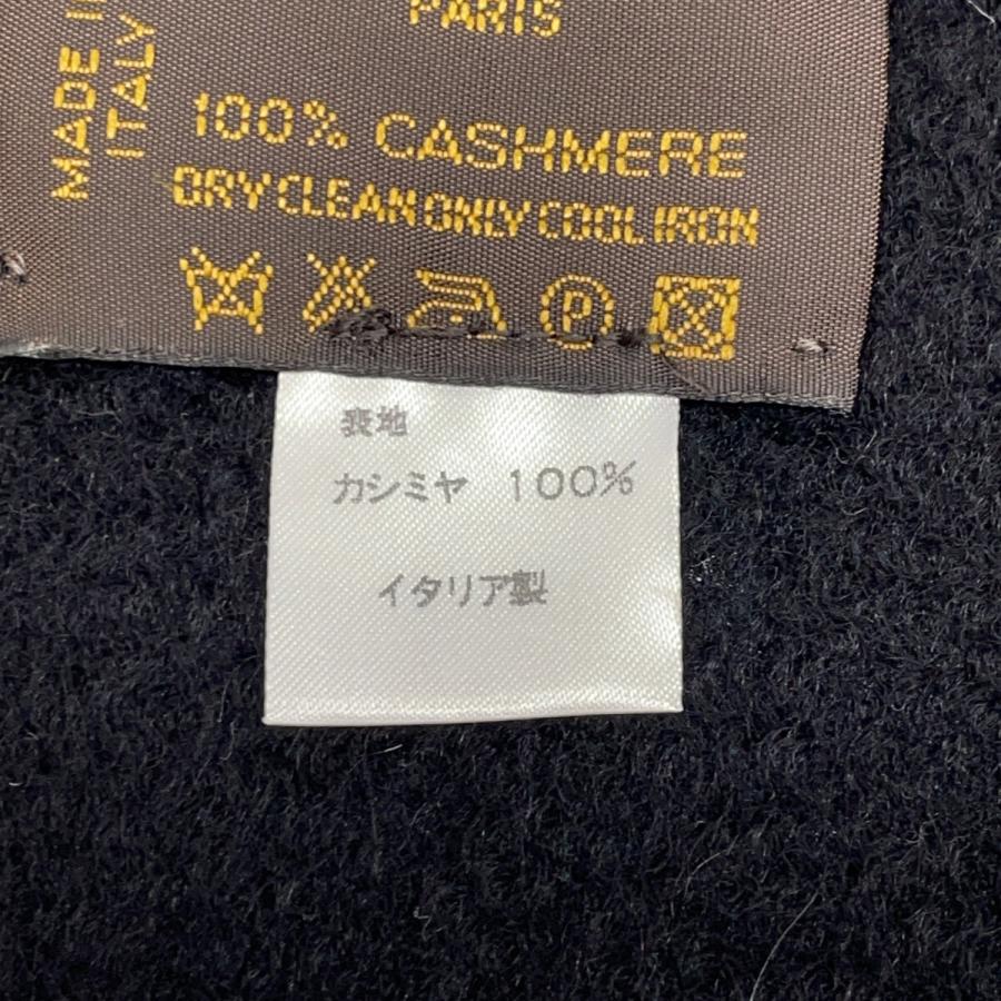 美品/国内正規 LOUIS VUITTON ルイヴィトン カシミヤ100％ ロゴ 大判